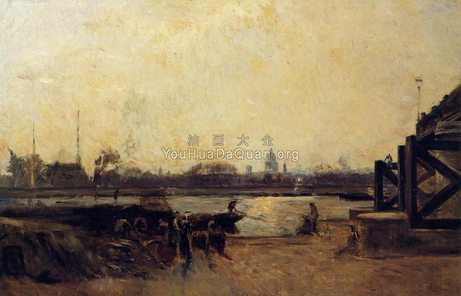 View of the Port in the Afternoon Sun - 斯坦尼斯·拉勒平